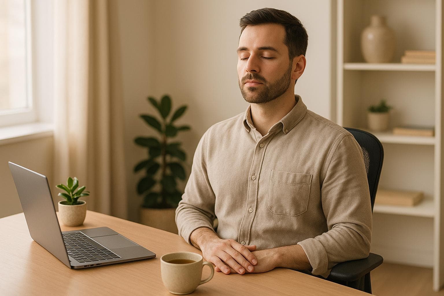 5 Breathing Exercises for Desk Workers
