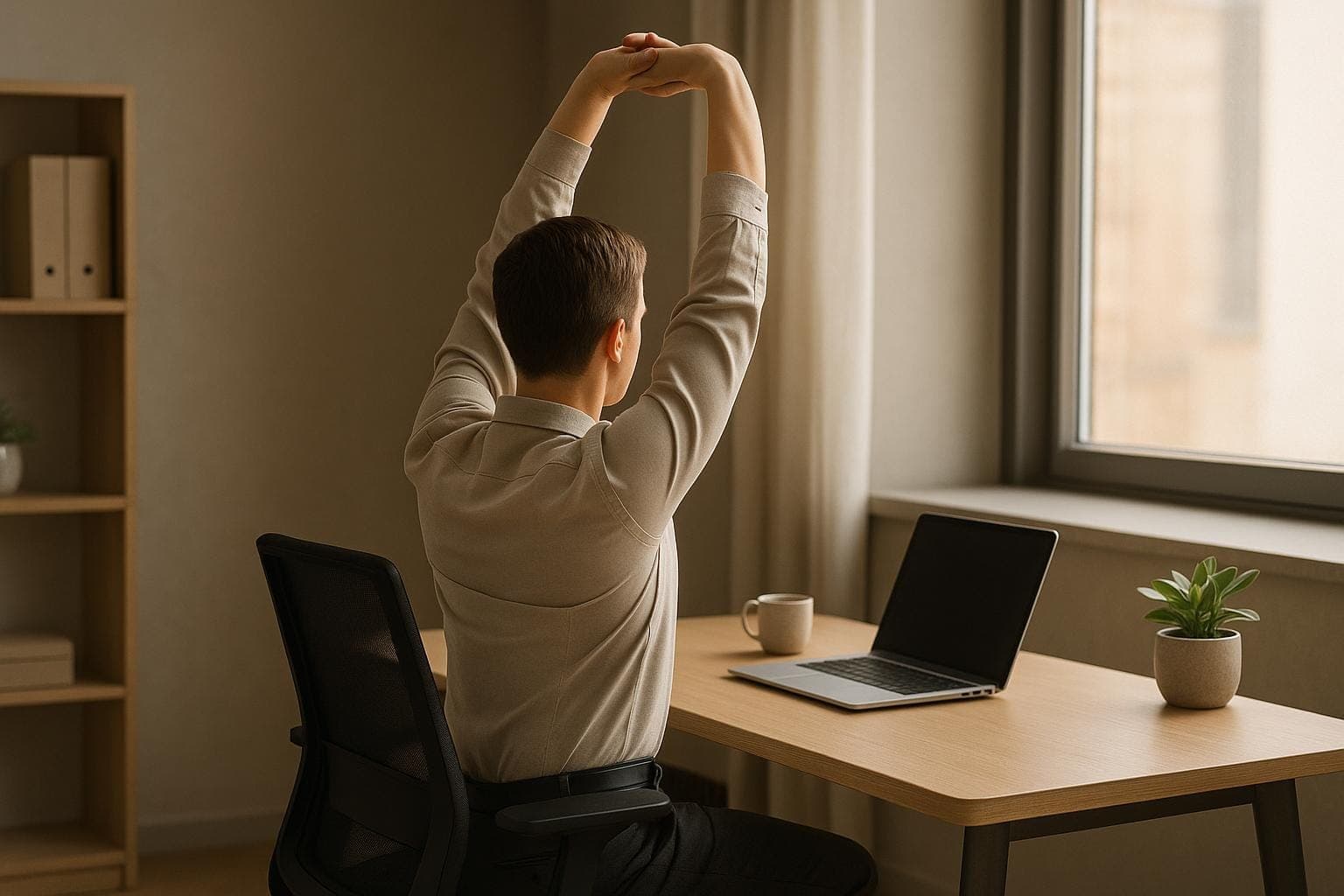7 Desk Exercises for Better Posture