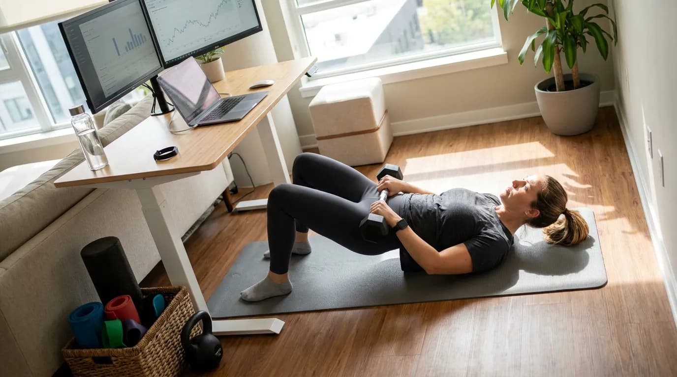 Dumbbell Glute Workout: 15 Best Exercises for Mass, Shape & Strength