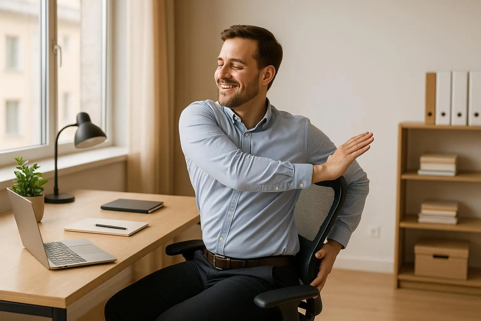 7 Quick Desk Exercises to Boost Your Energy at Work