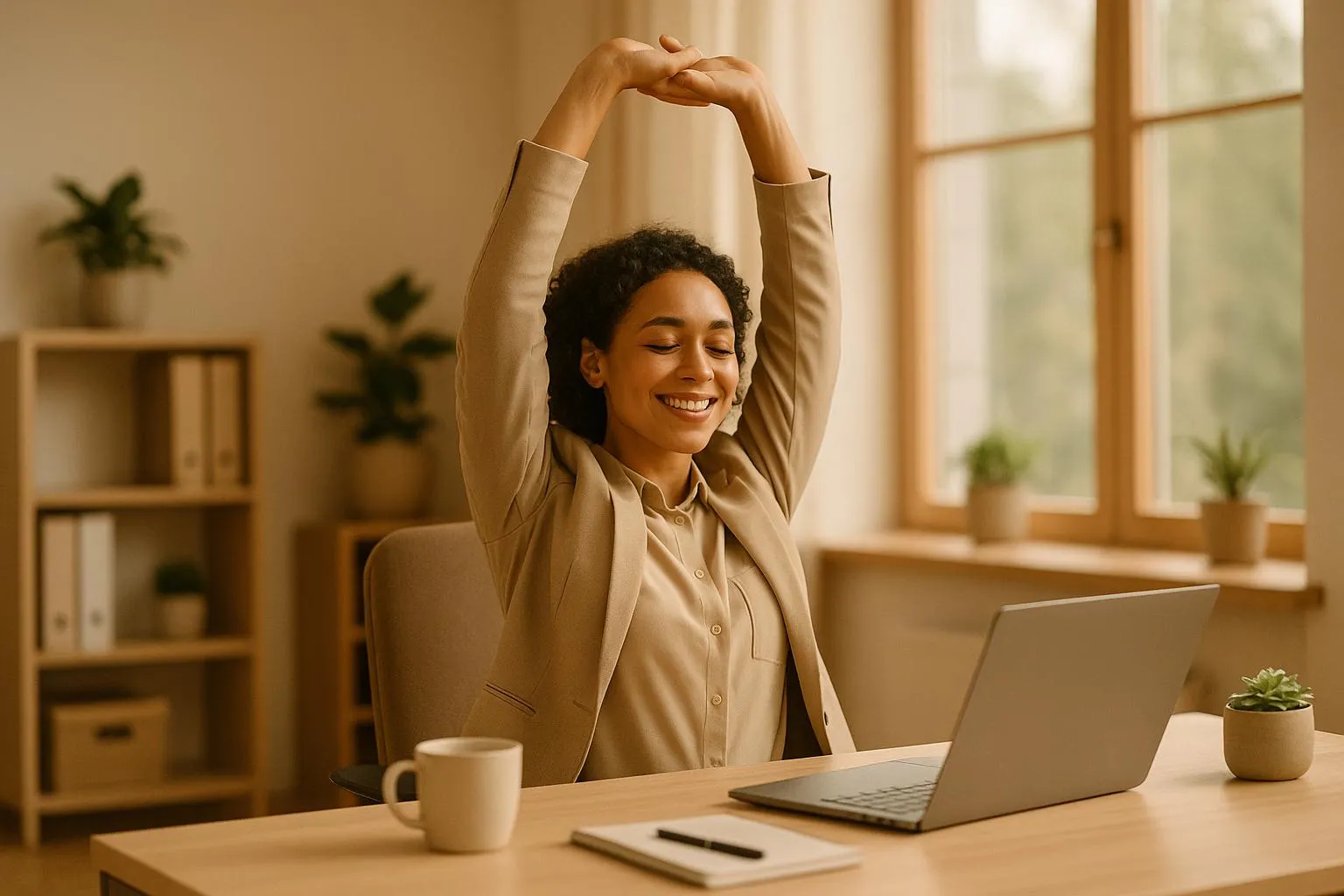 How Desk Exercises Reduce Stress at Work