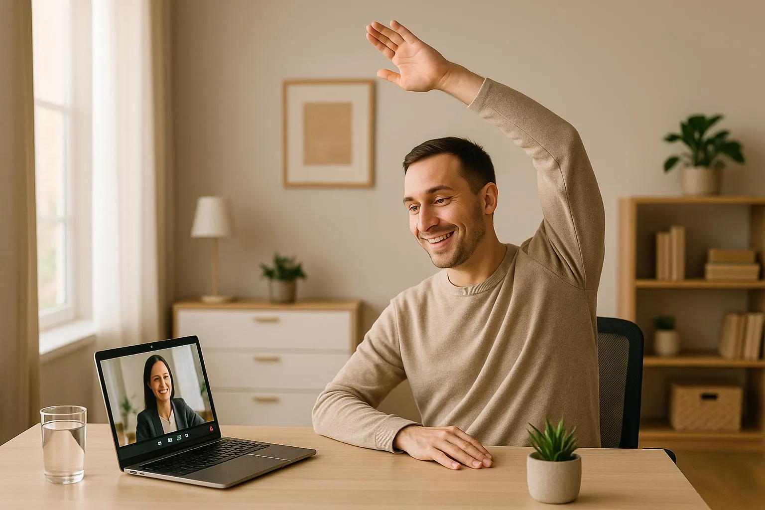 How to Stay Active During Zoom Calls